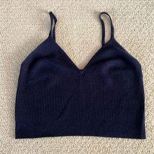 Bailey 44 Navy Sweater Tank - NWOT